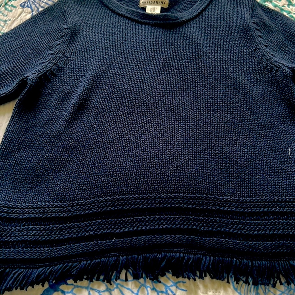 Navy blue sweater